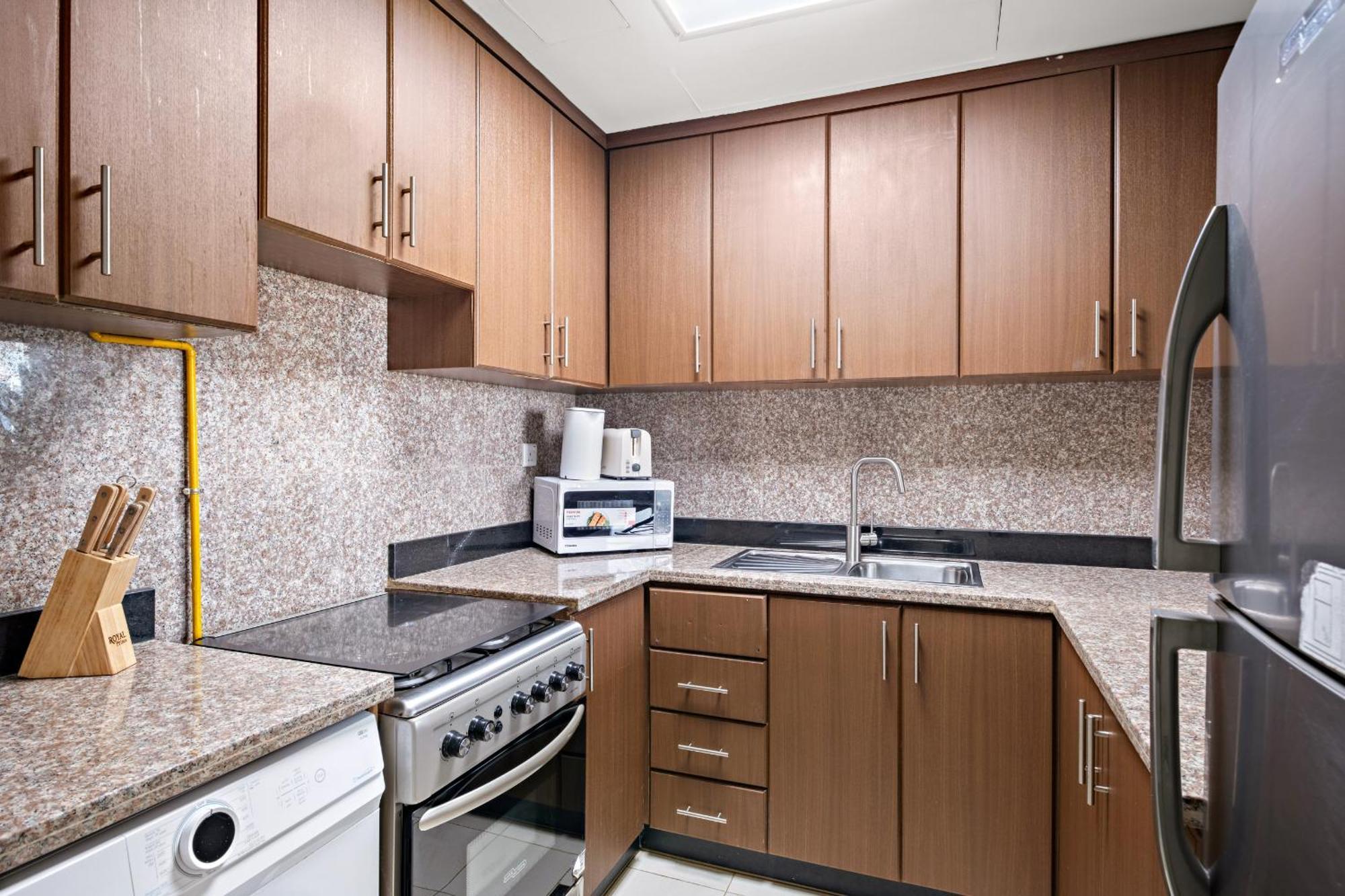 Burj Khalifa View Apartment By Renttiers Dubai Dış mekan fotoğraf